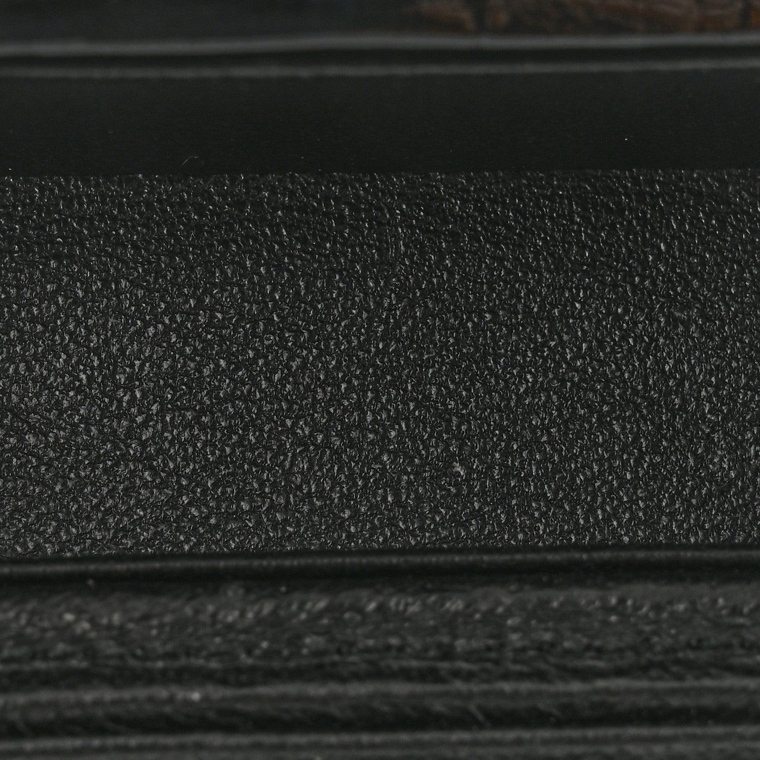 Saint Laurent Calfskin Crocodile Embossed Smoking Box Crossbody Black 5 of 10