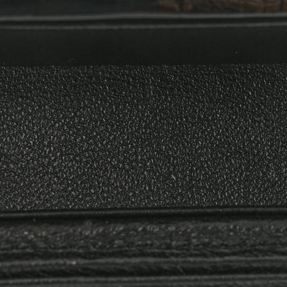 Saint Laurent Calfskin Crocodile Embossed Smoking Box Crossbody Black 5 of 10