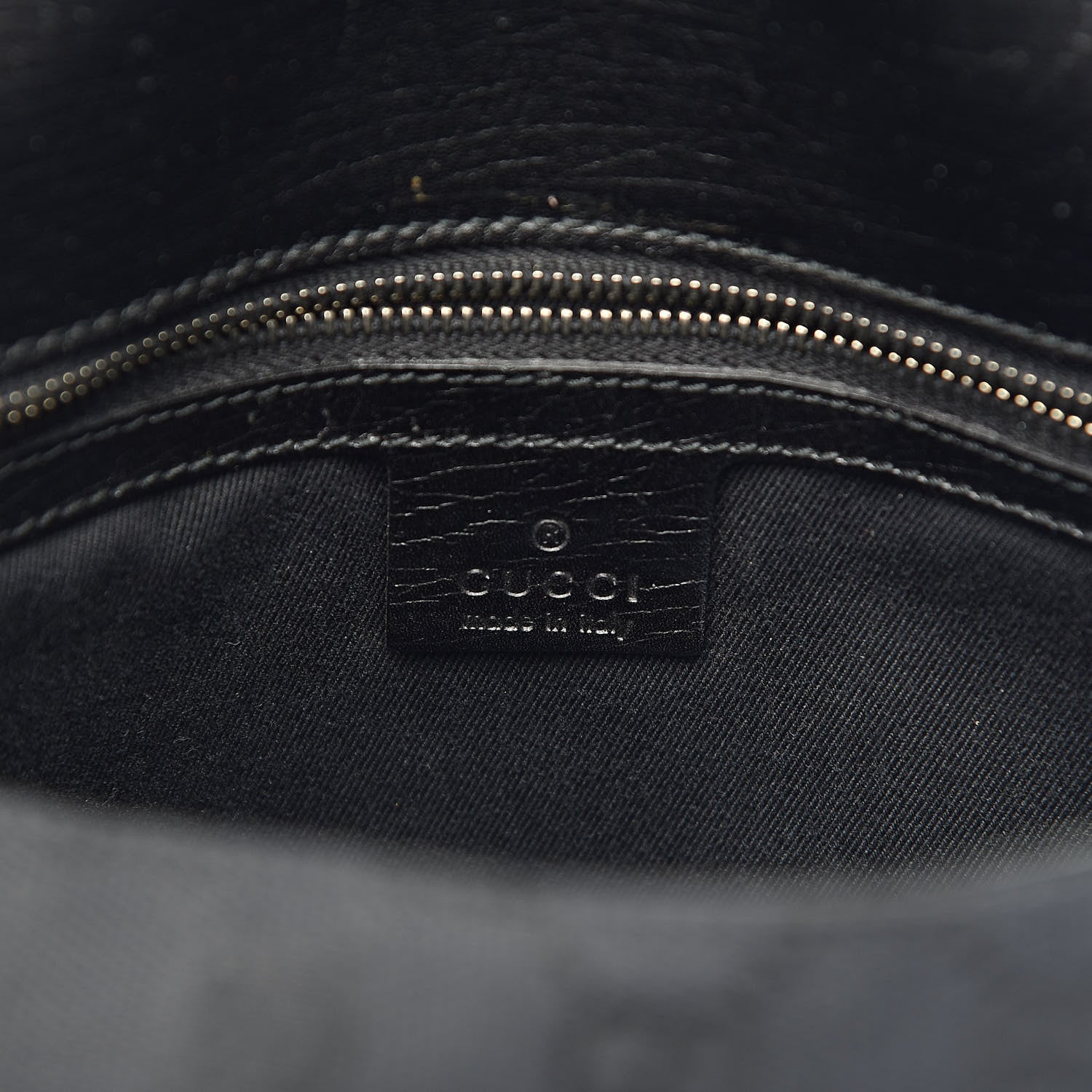 Gucci Monogram Horsebit Chain Flap Shoulder Bag Black 6 of 11