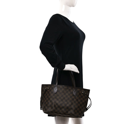 Louis Vuitton Damier Ebene Neverfull PM 2 of 9
