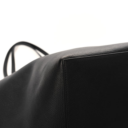 The Row Grained Calfskin Park Tote XL Black 9 of 13