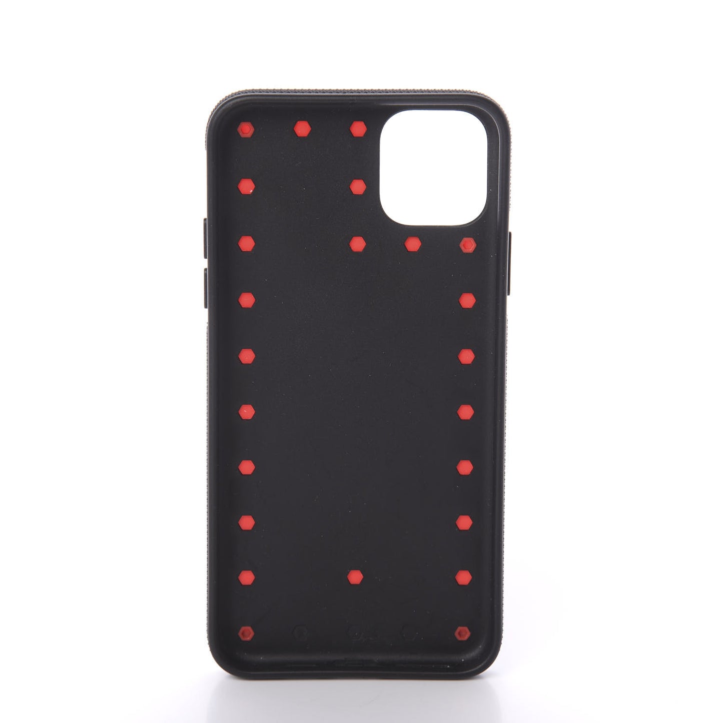 Calfskin Loubiphone Sneakers iPhone11 Case Black Red