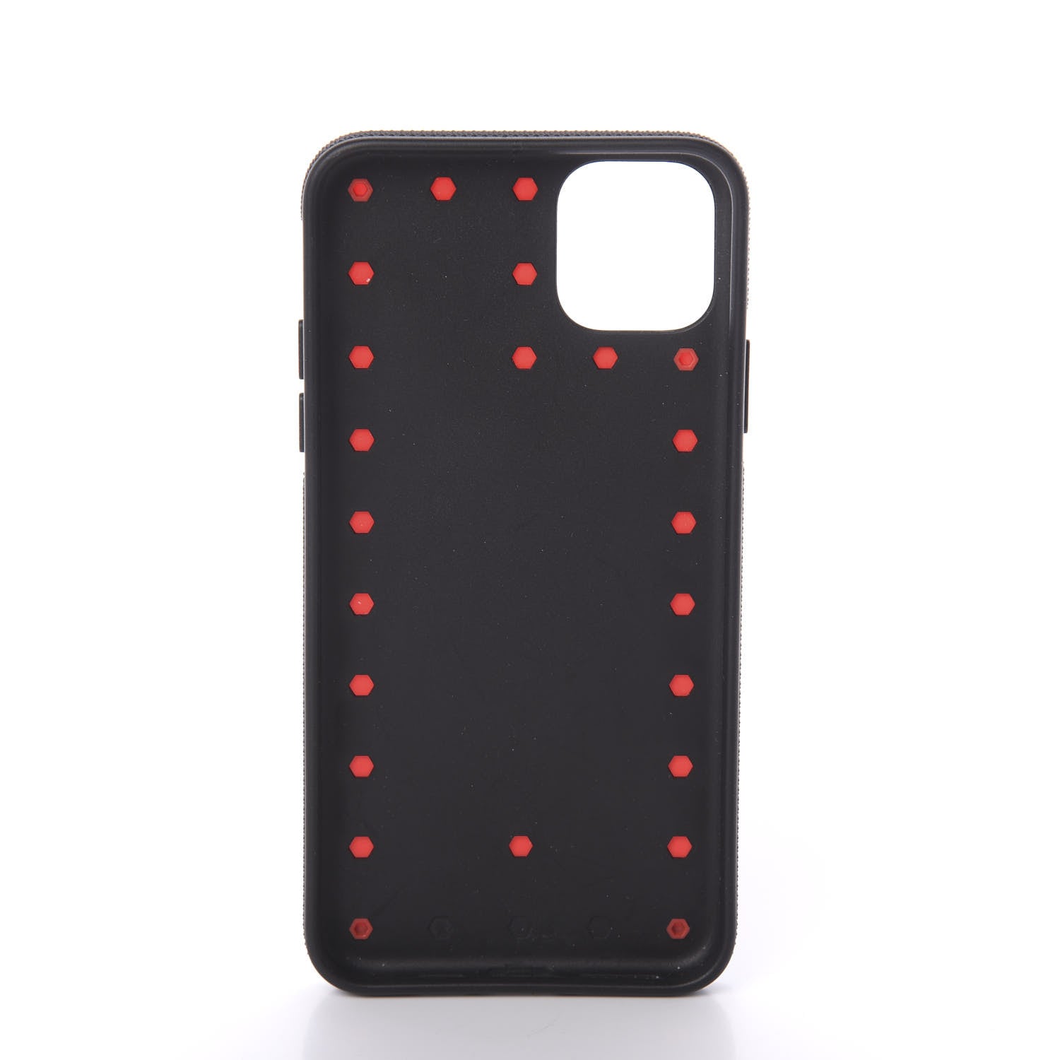 Christian Louboutin Calfskin Loubiphone Sneakers iPhone11 Case Black Red 3 of 5