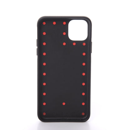 Christian Louboutin Calfskin Loubiphone Sneakers iPhone11 Case Black Red 3 of 5
