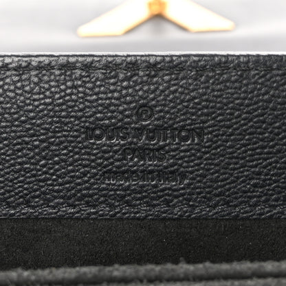 Louis Vuitton Monogram Cuir Plume Ecume Very Chain Bag Black 6 of 10