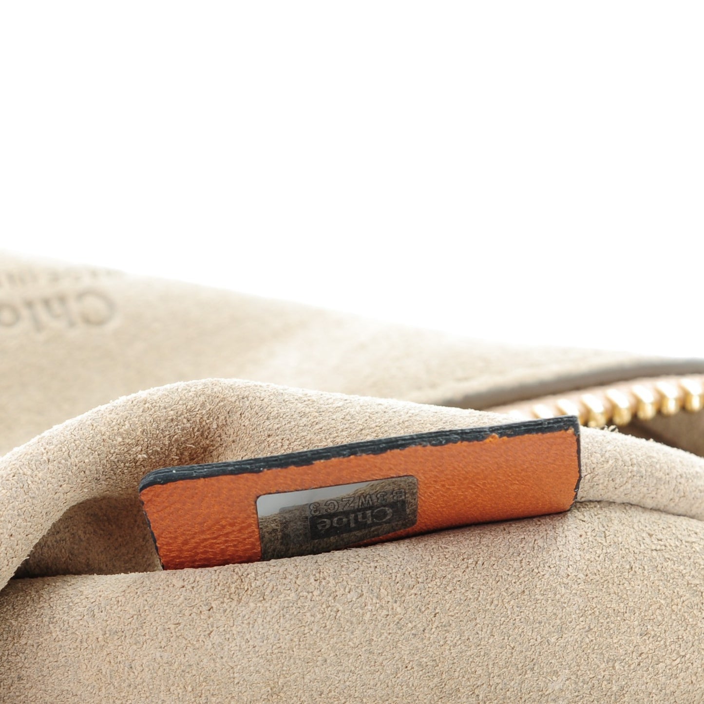 Calfskin Patchwork Medium Faye Shoulder Bag Caramel