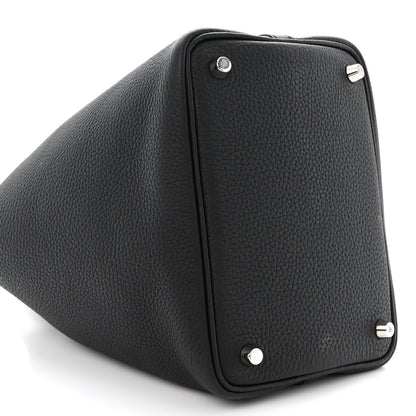 Hermes Taurillon Clemence Picotin Lock 18 PM Black 9 of 10