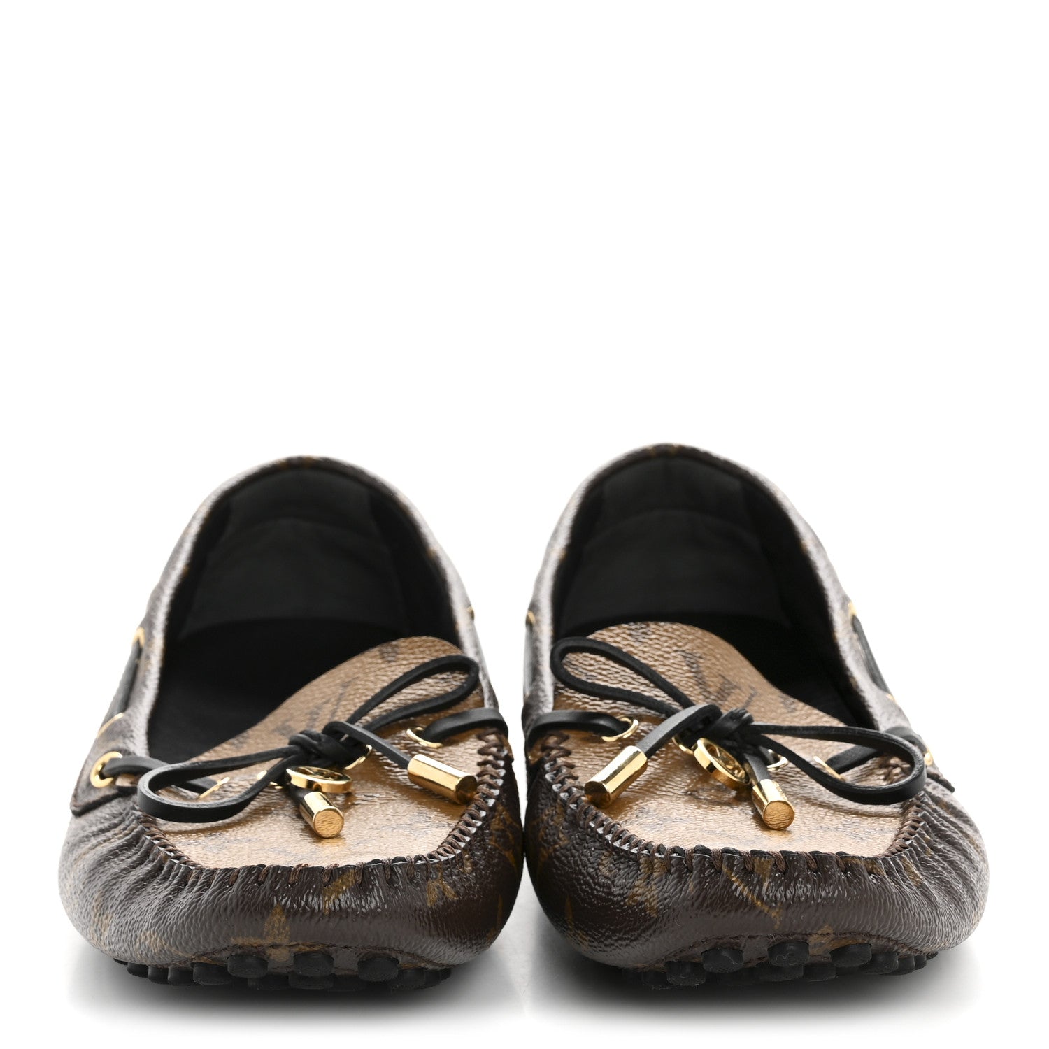 Louis Vuitton Patent Monogram Gloria Loafers 38.5 5 of 18