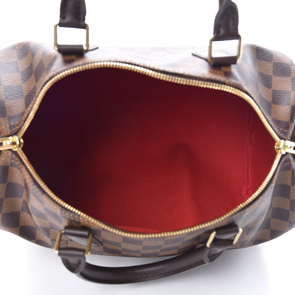 Louis Vuitton Damier Ebene Speedy Bandouliere 30 5 of 8