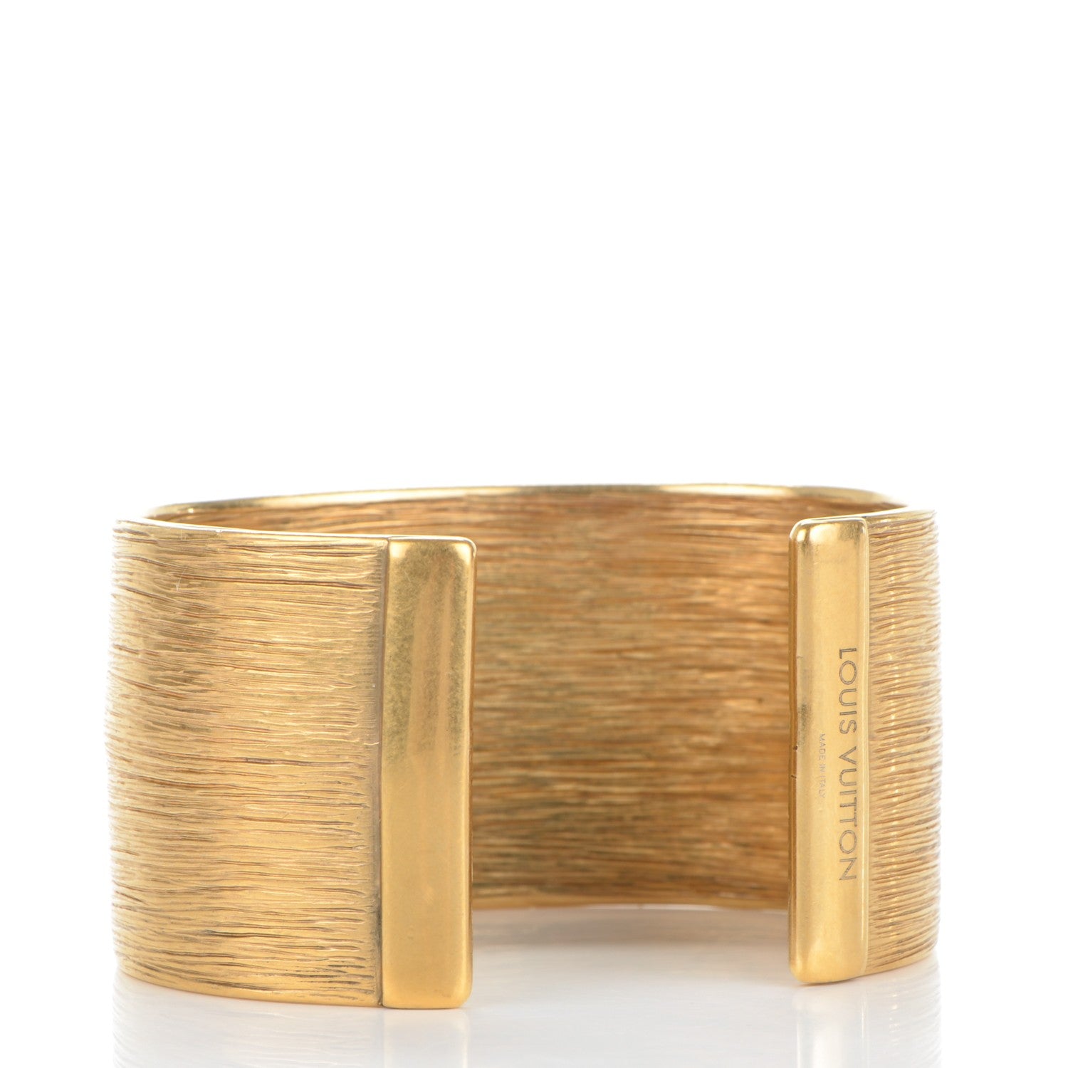 Louis Vuitton Ecusson Cuff Gold 3 of 4
