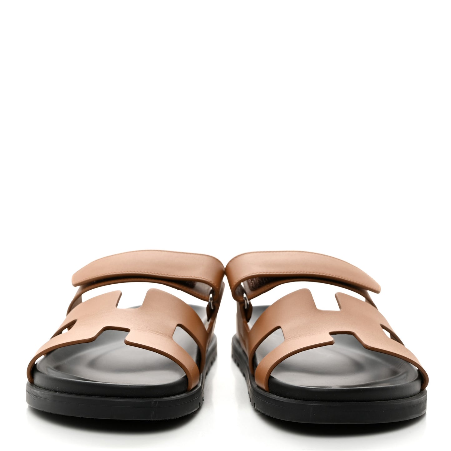 Calfskin Womens Chypre Sandals 39 Naturel