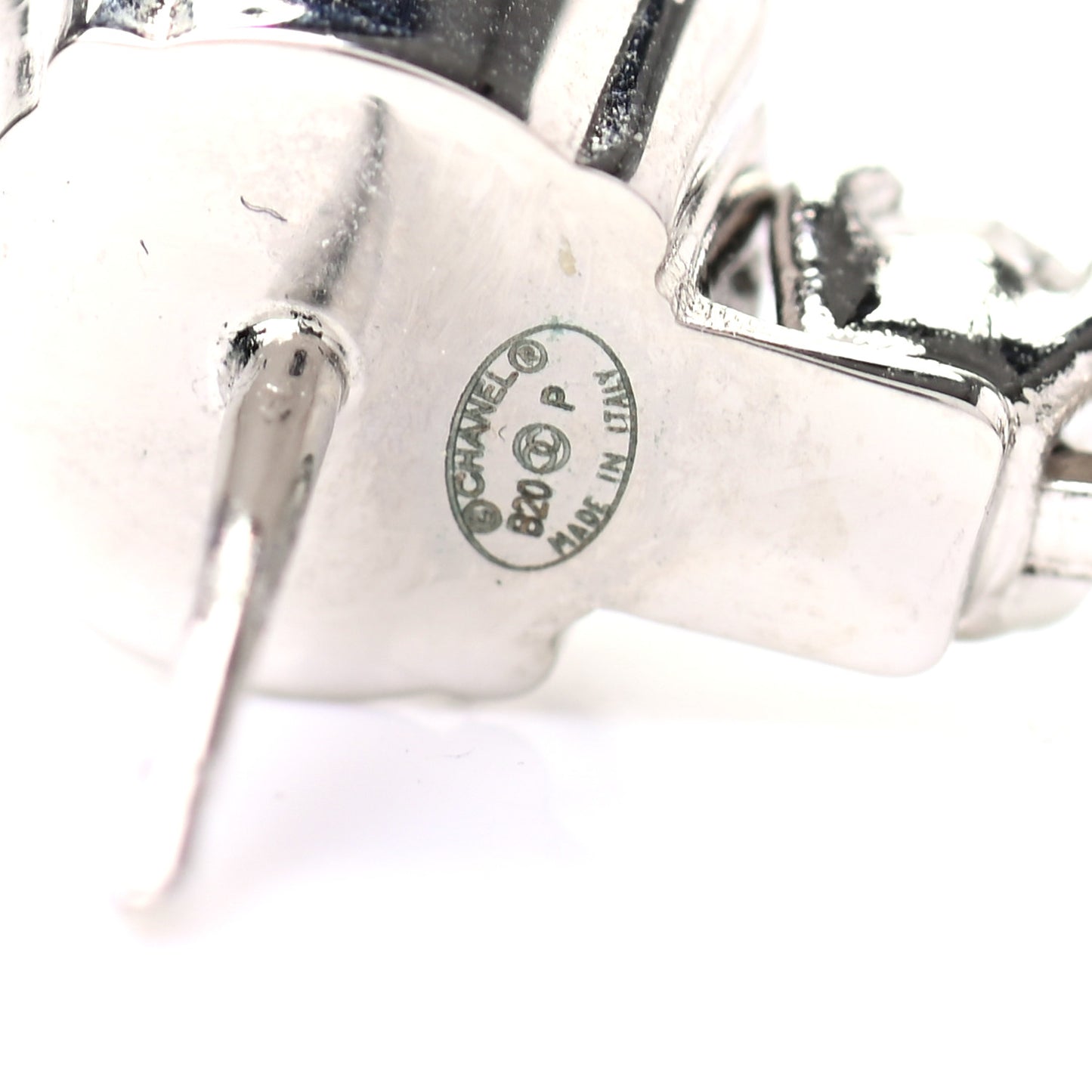 Crystal Starfall Drop CC Earrings Silver