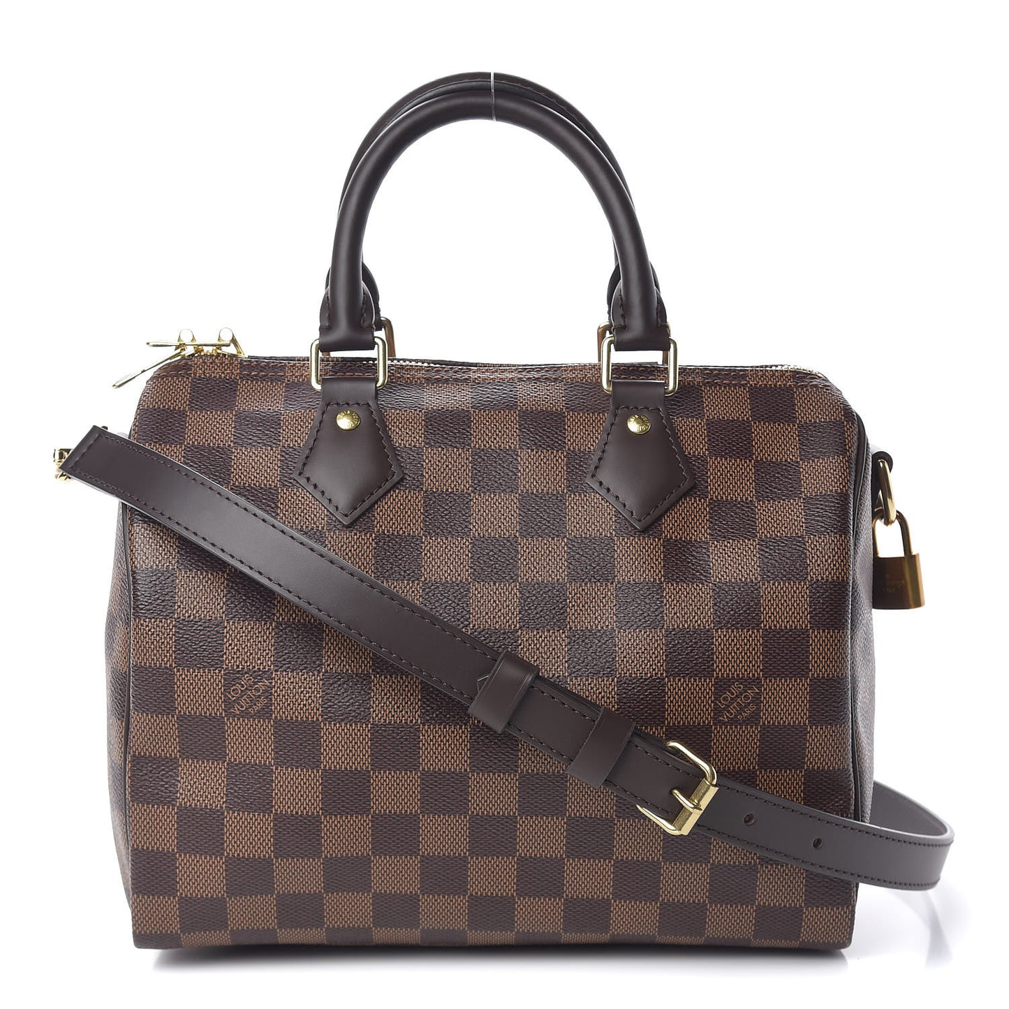 Damier Ebene Speedy Bandouliere 25