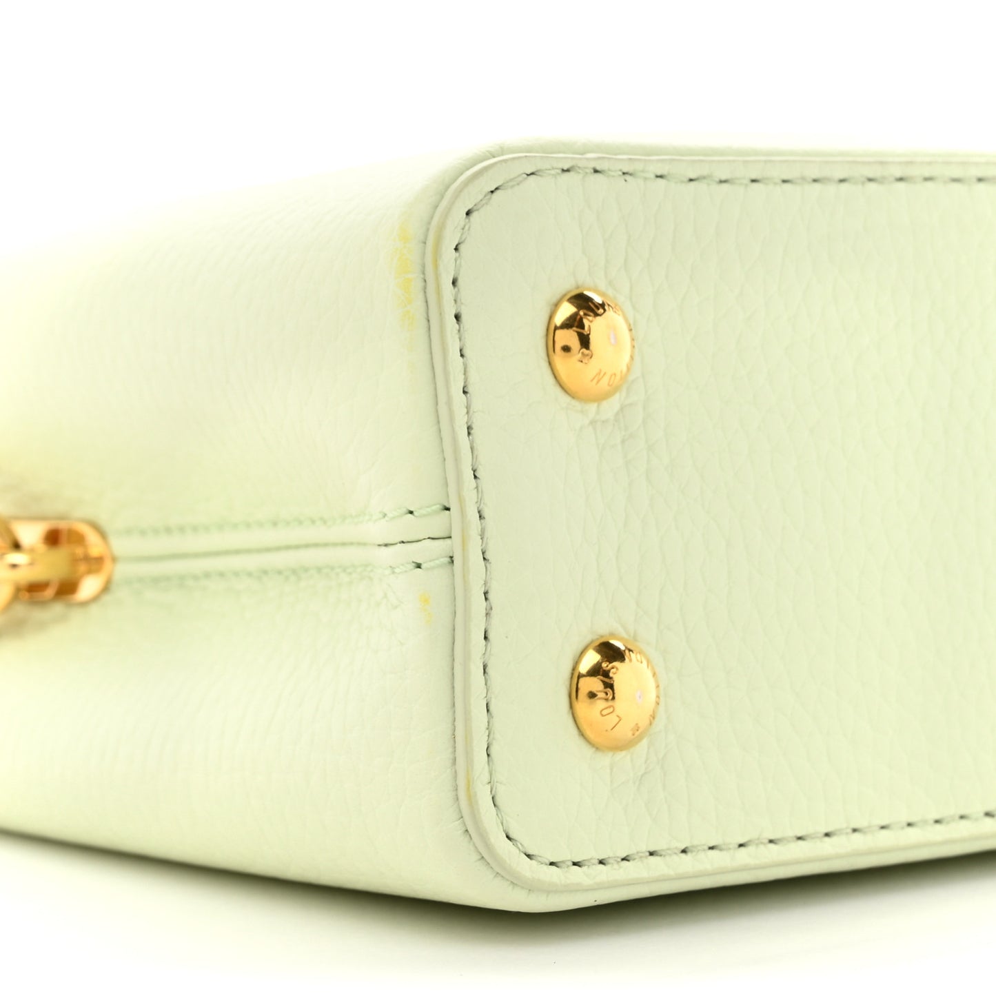 Taurillon Karung Mini Capucines Vert D'eau Green