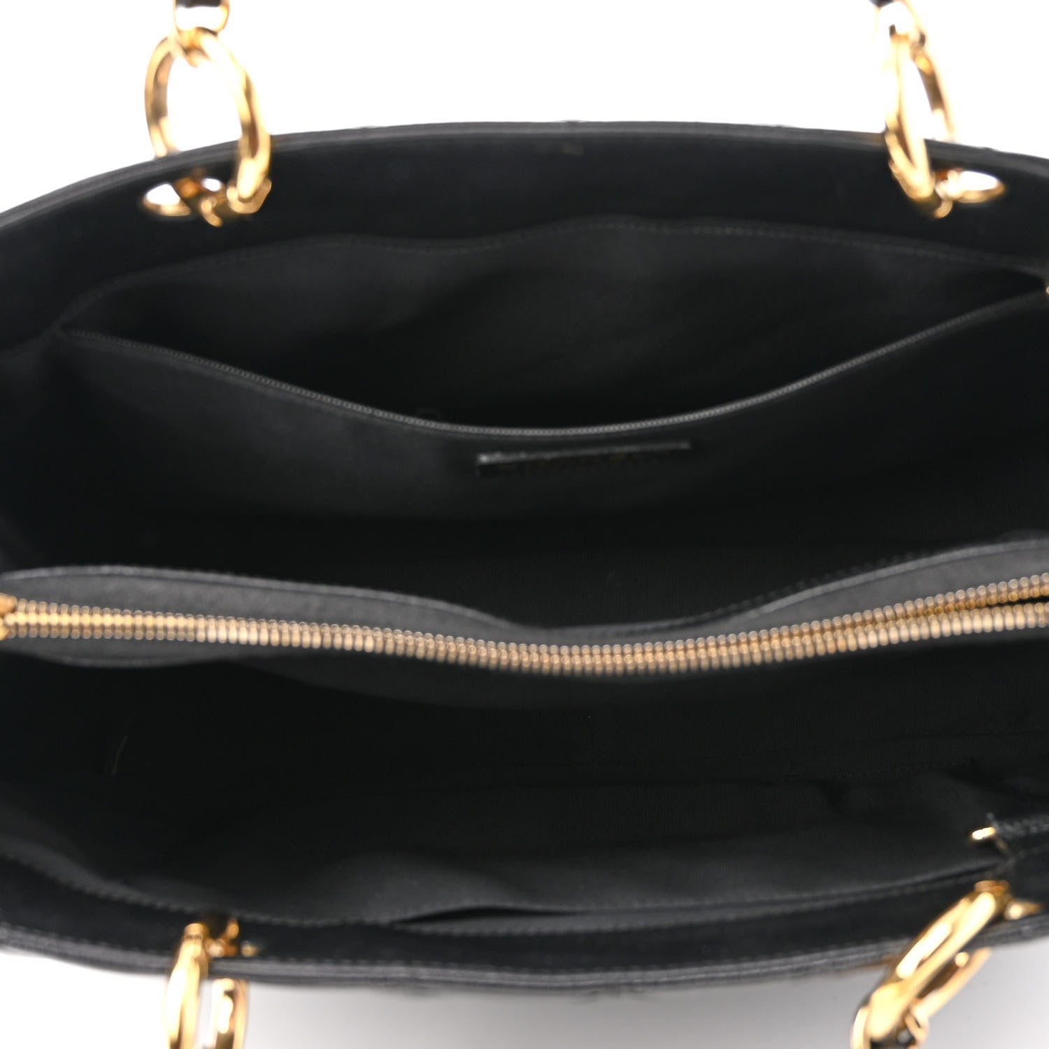 Chanel Caviar Quilted Grand Shopping Tote GST Black 5 of 11