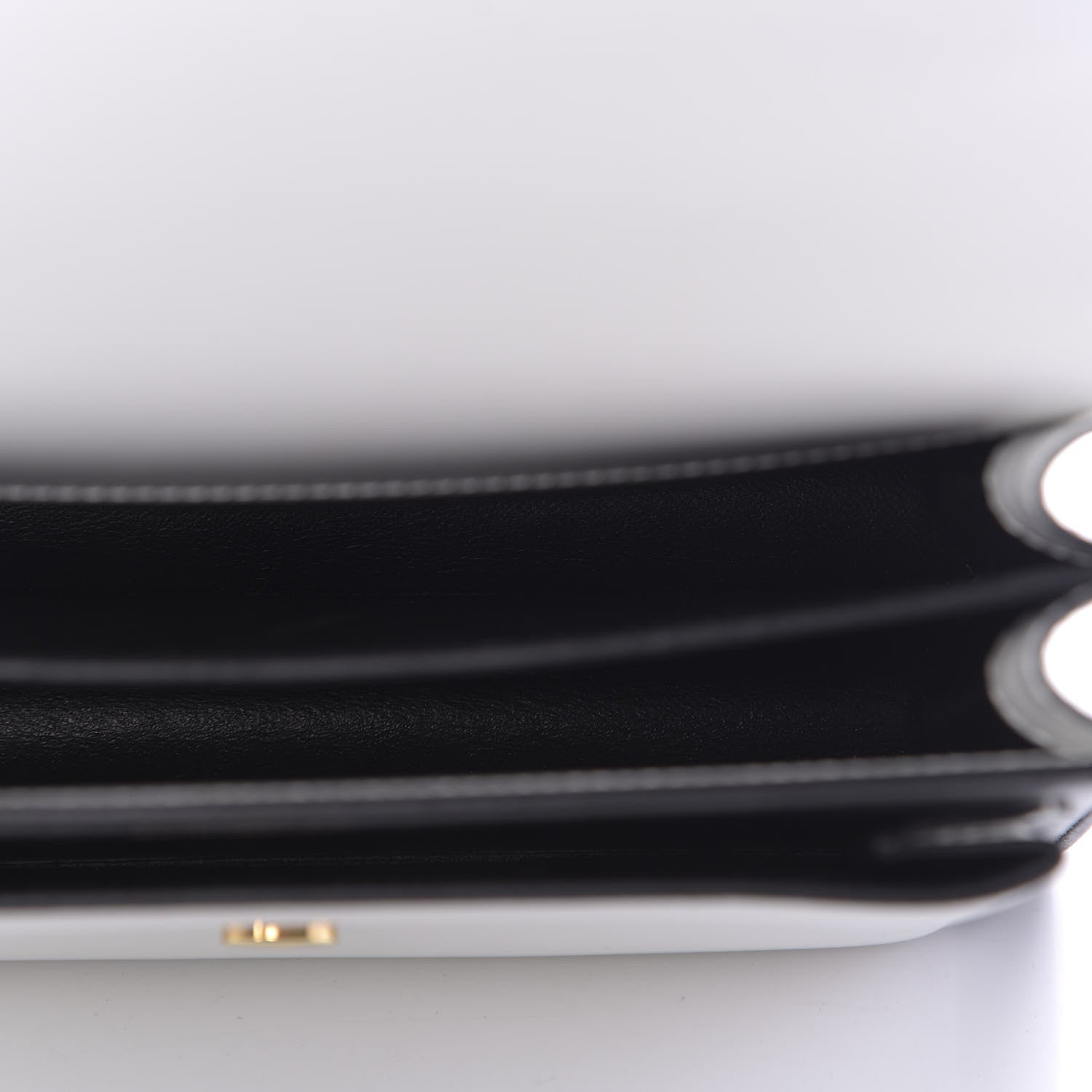 Saint Laurent Calfskin Bi-Color Medium Monogram Sunset Black Pearl White 5 of 11