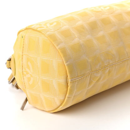 Chanel Nylon Travel Duffle Yellow 6 of 10