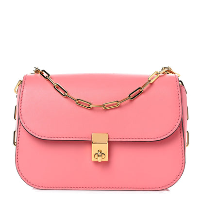 Valentino Garavani Vitello Chain Flap Bag Paradise Rose 1 of 11