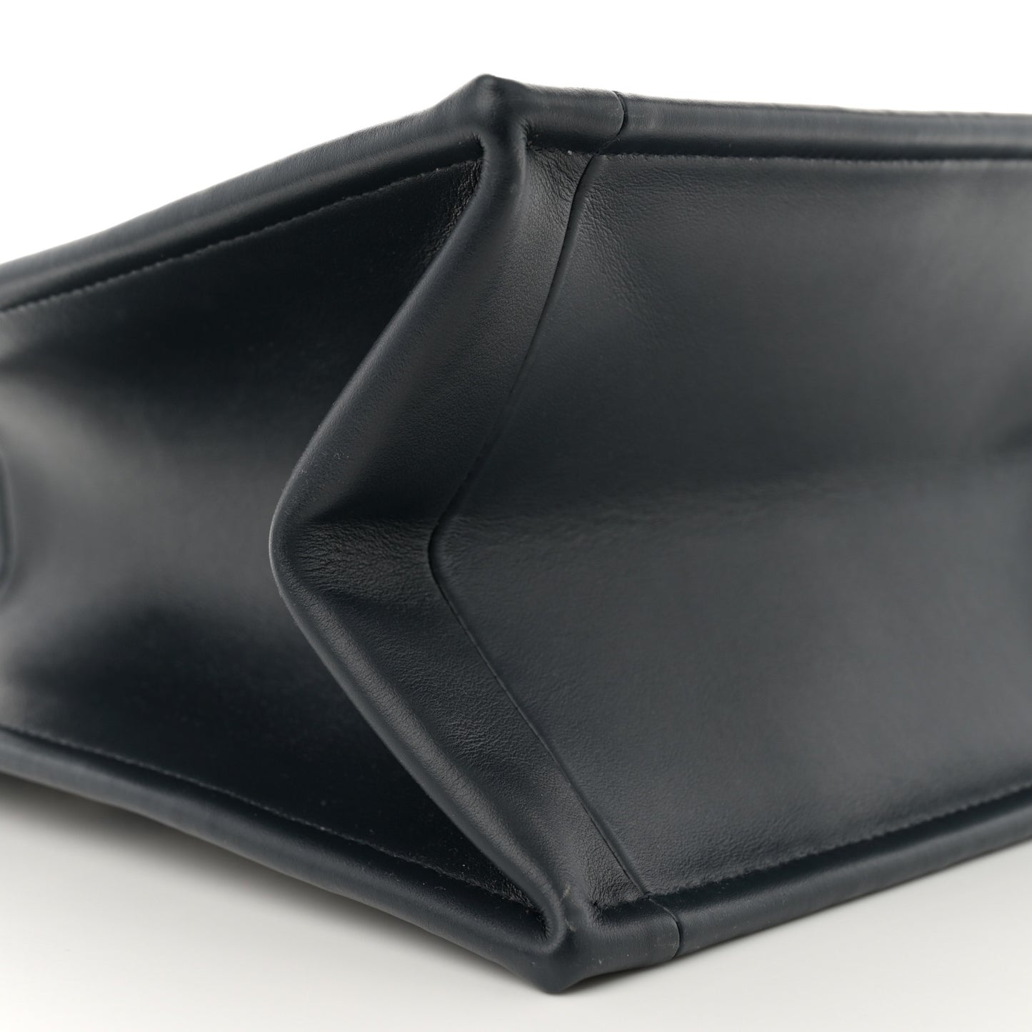 Oblique Calfskin Medium Book Tote With Strap Blue Multicolor Blue Multicolor