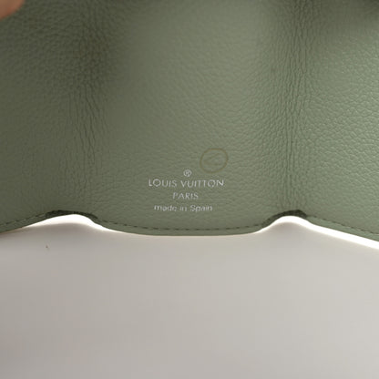 Louis Vuitton Calfskin Lockmini Wallet Jade 6 of 6