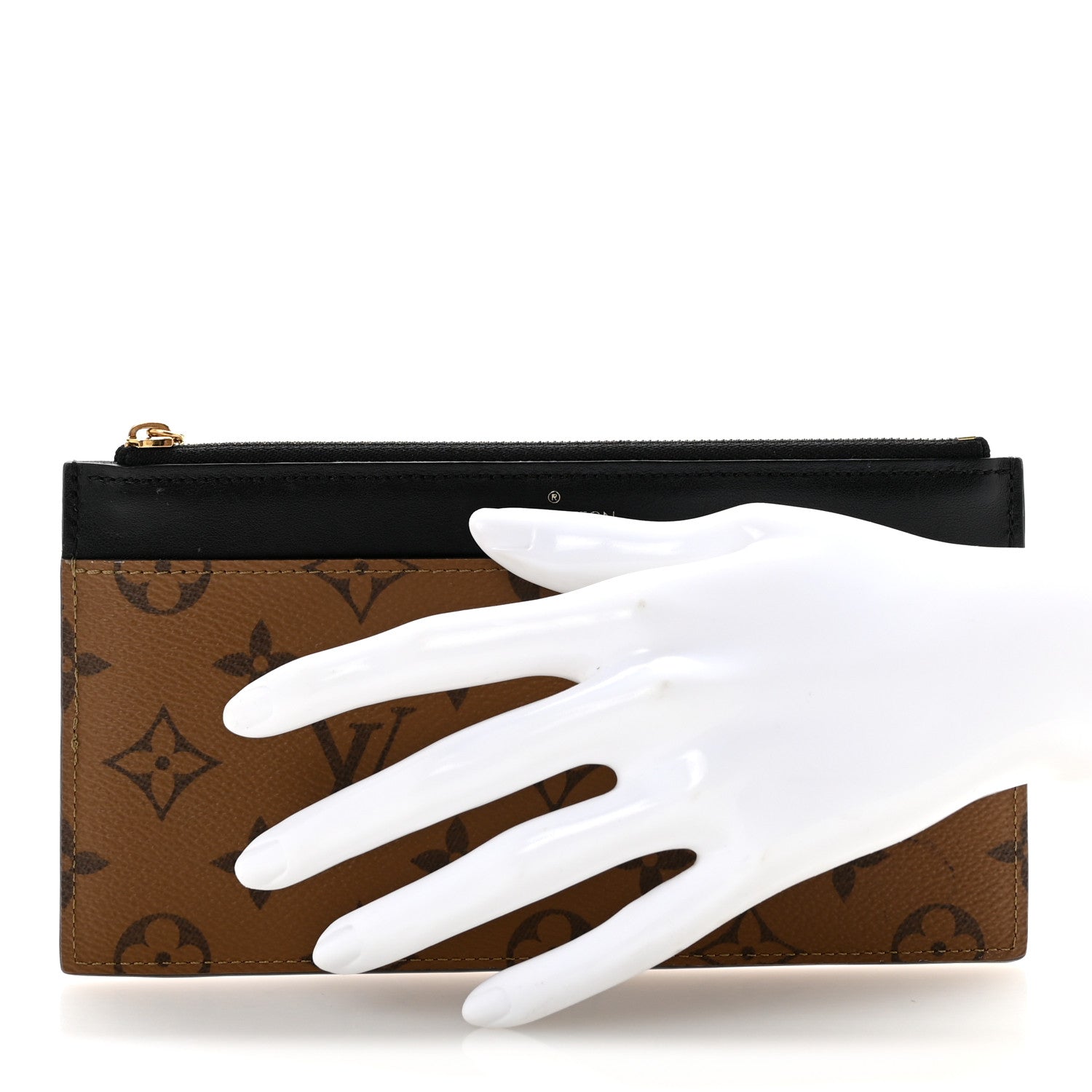 Louis Vuitton Reverse Monogram Slim Purse 2 of 10