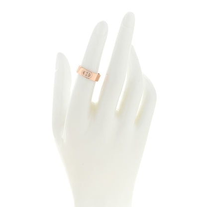 Hermes 18K Rose Gold Diamond PM H D'Ancre Ring 51 5.75 2 of 4
