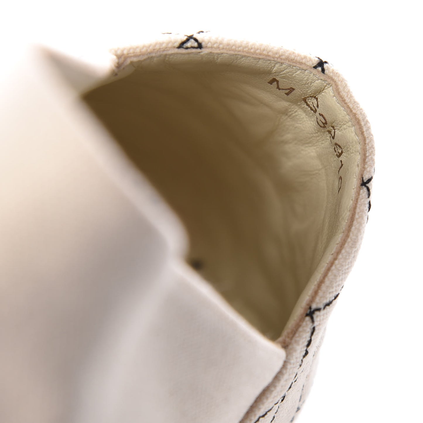 Fabric Biarritz CC Espadrilles 39 Beige Black