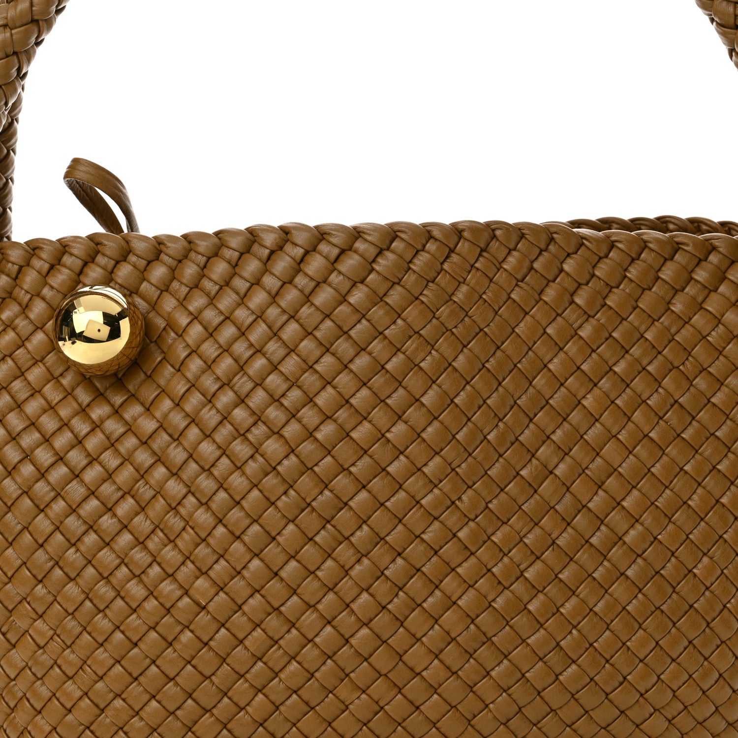 Bottega Veneta Calfskin Intreccio Tosca Acorn 8 of 10