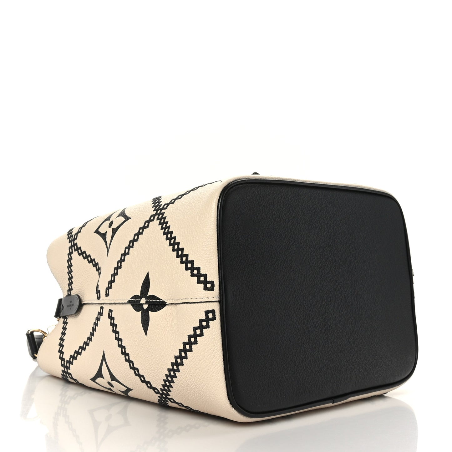 Empreinte Monogram Giant Broderies Neonoe MM Cream Black