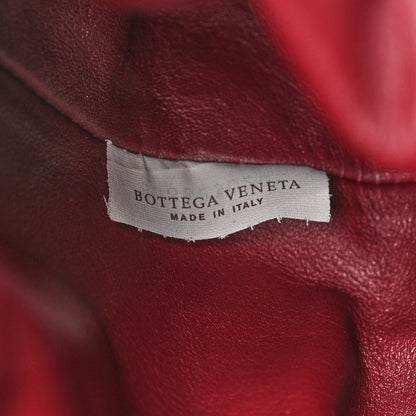 Bottega Veneta Smooth Butter Calf The Pouch Oversized Clutch Bordeaux 8 of 11
