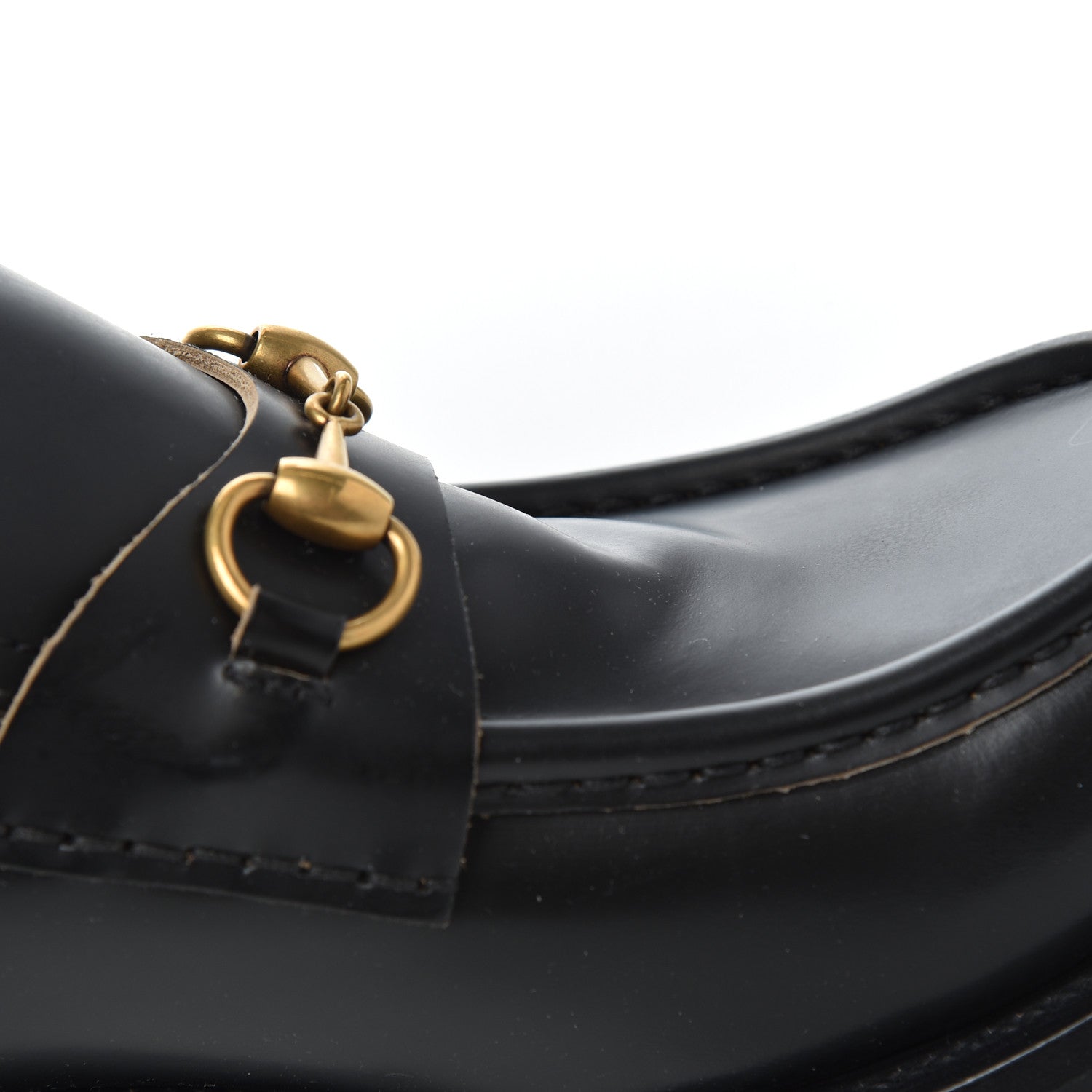Gucci Cordovan Lux Mens Harald Horsebit Ankle Boots 9.5 Black 8 of 18