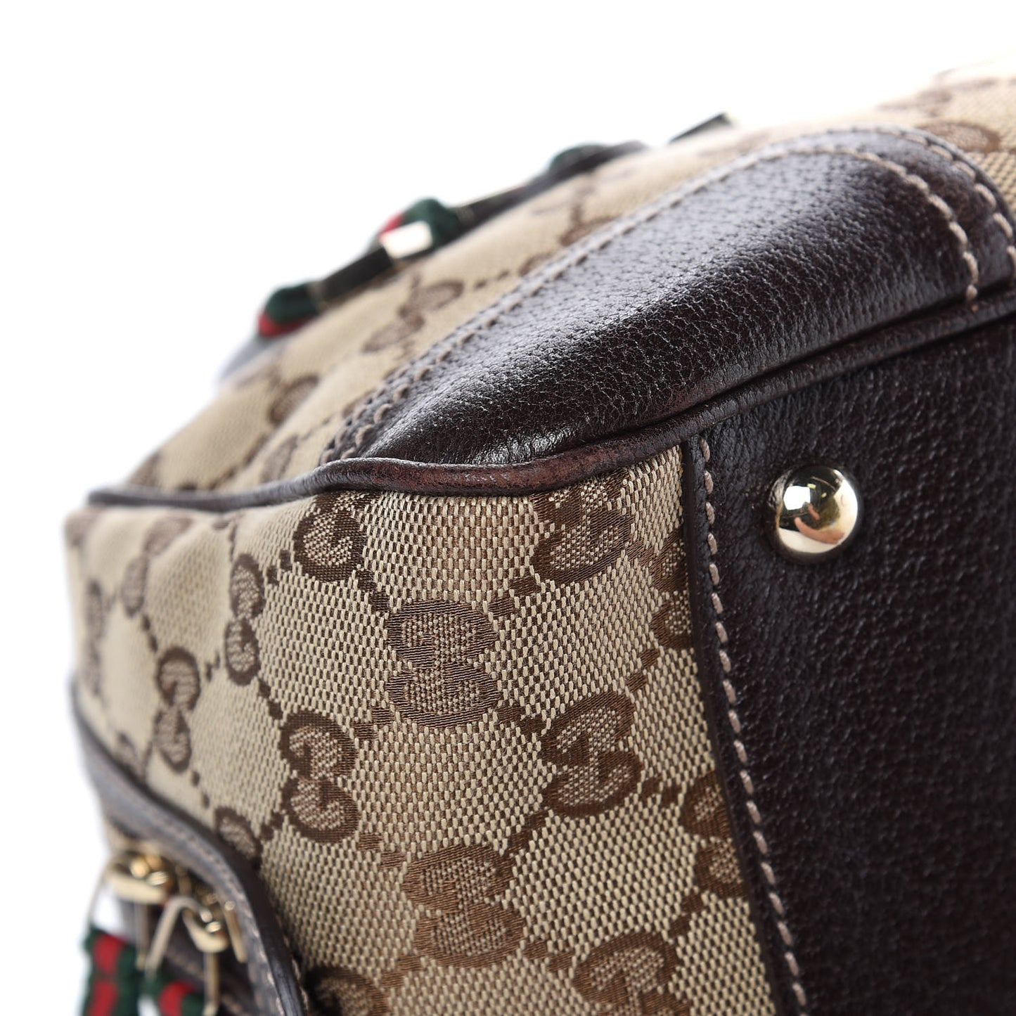 Monogram Small Princy Satchel Dark Brown