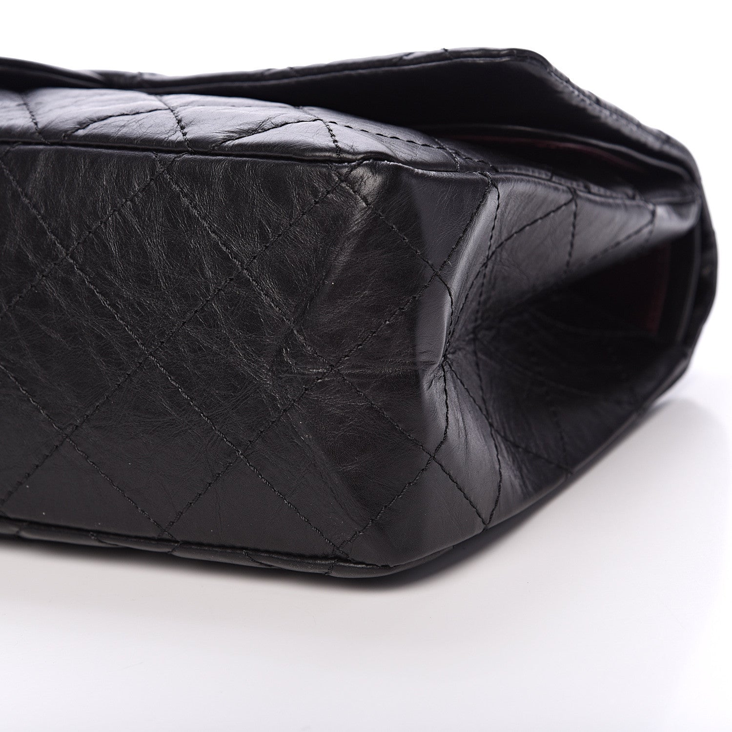 Chanel Aged Calfskin Quilted 2.55 Reissue 227 Flap Black 9 of 10