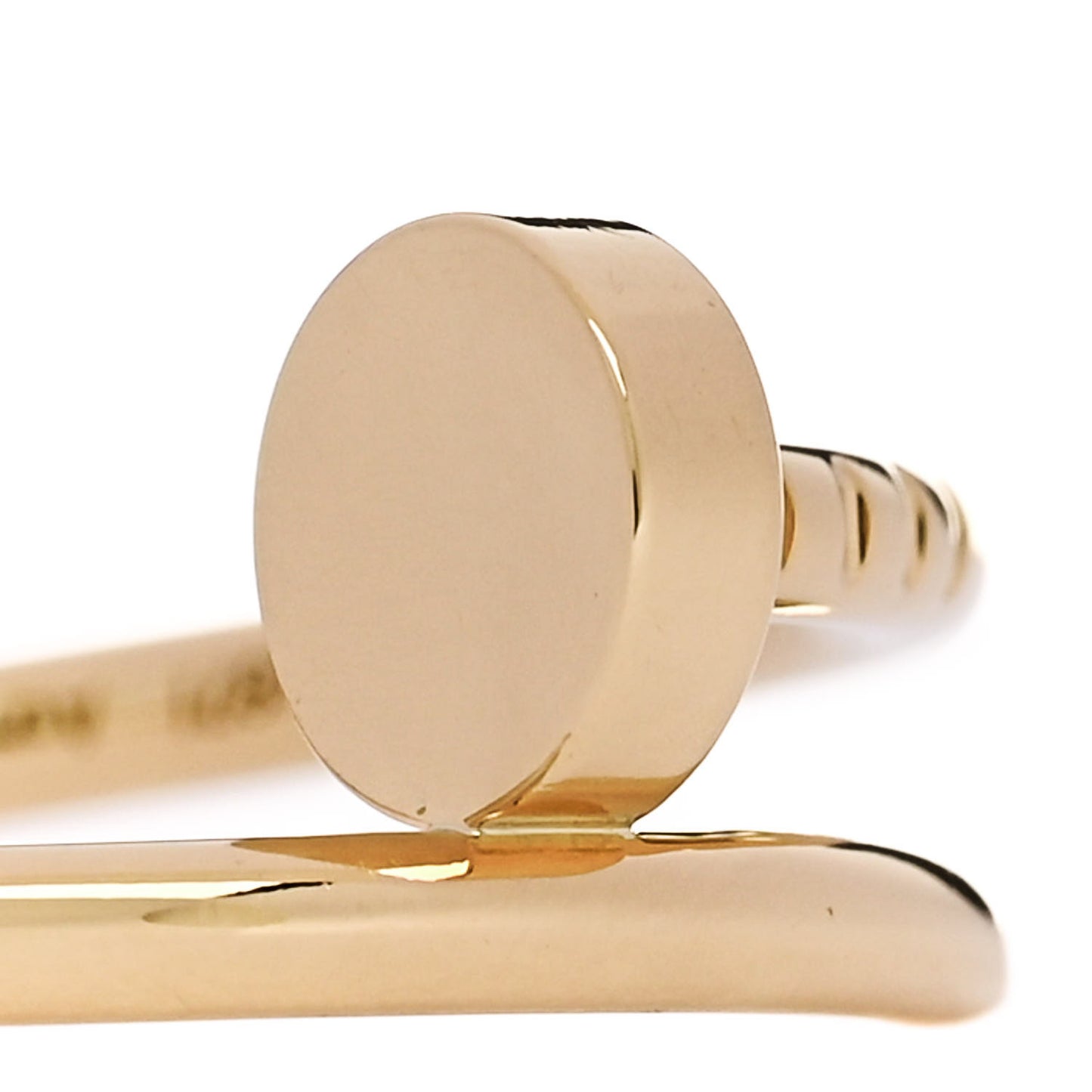 18K Yellow Gold Small Juste Un Clou Ring 51 5.75