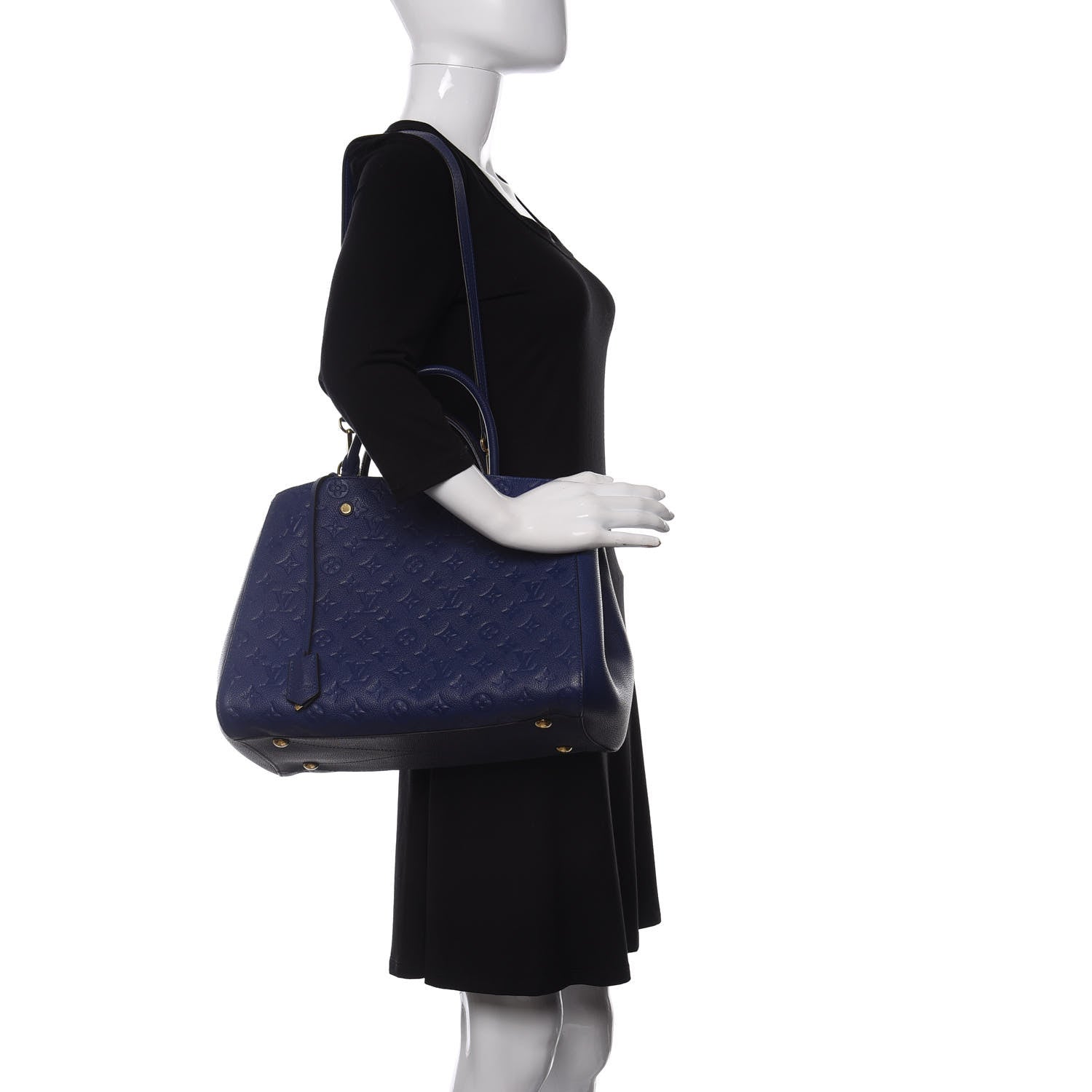 Louis Vuitton Empreinte Montaigne GM Iris 2 of 11