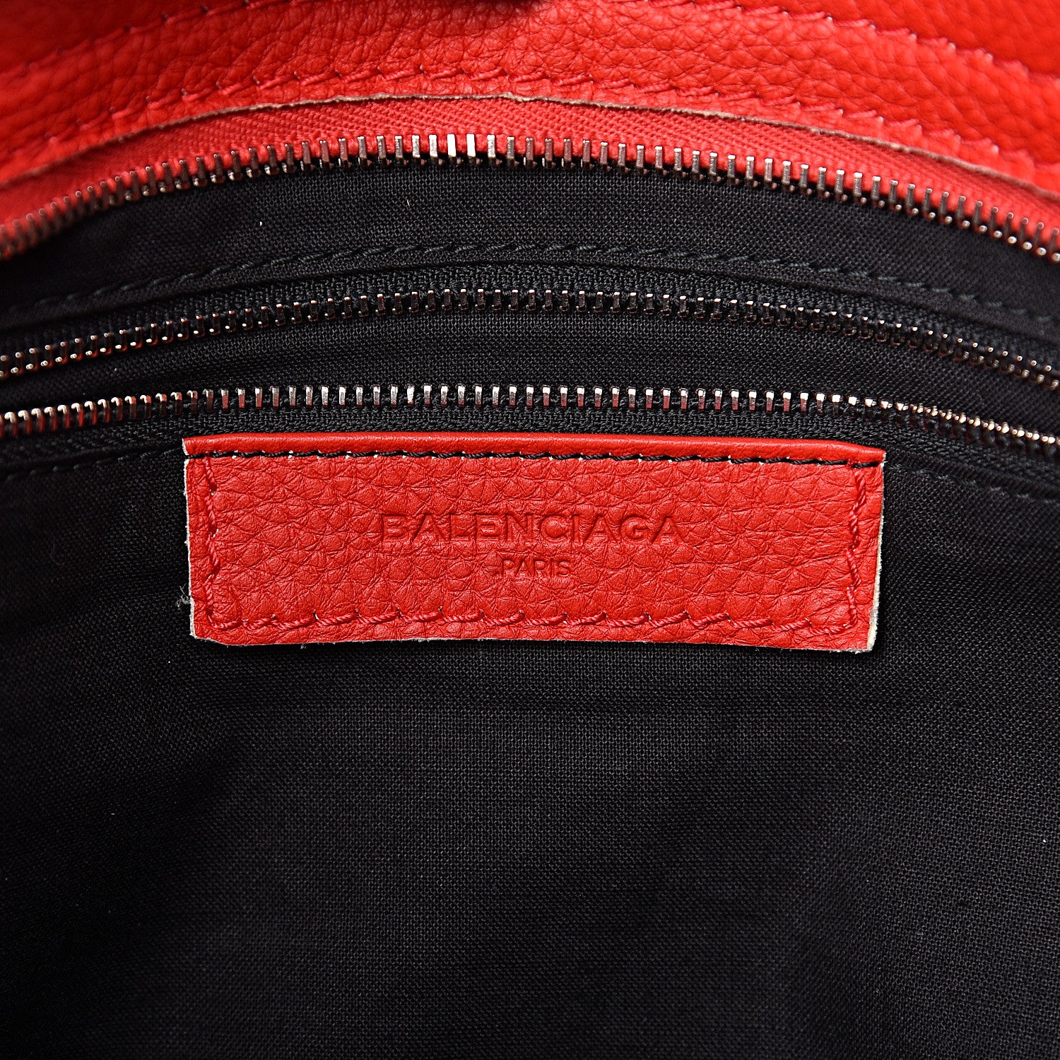Balenciaga Supple Grained Calfskin Classic Silver Hardware Highlight City Rouge Fraise 6 of 14