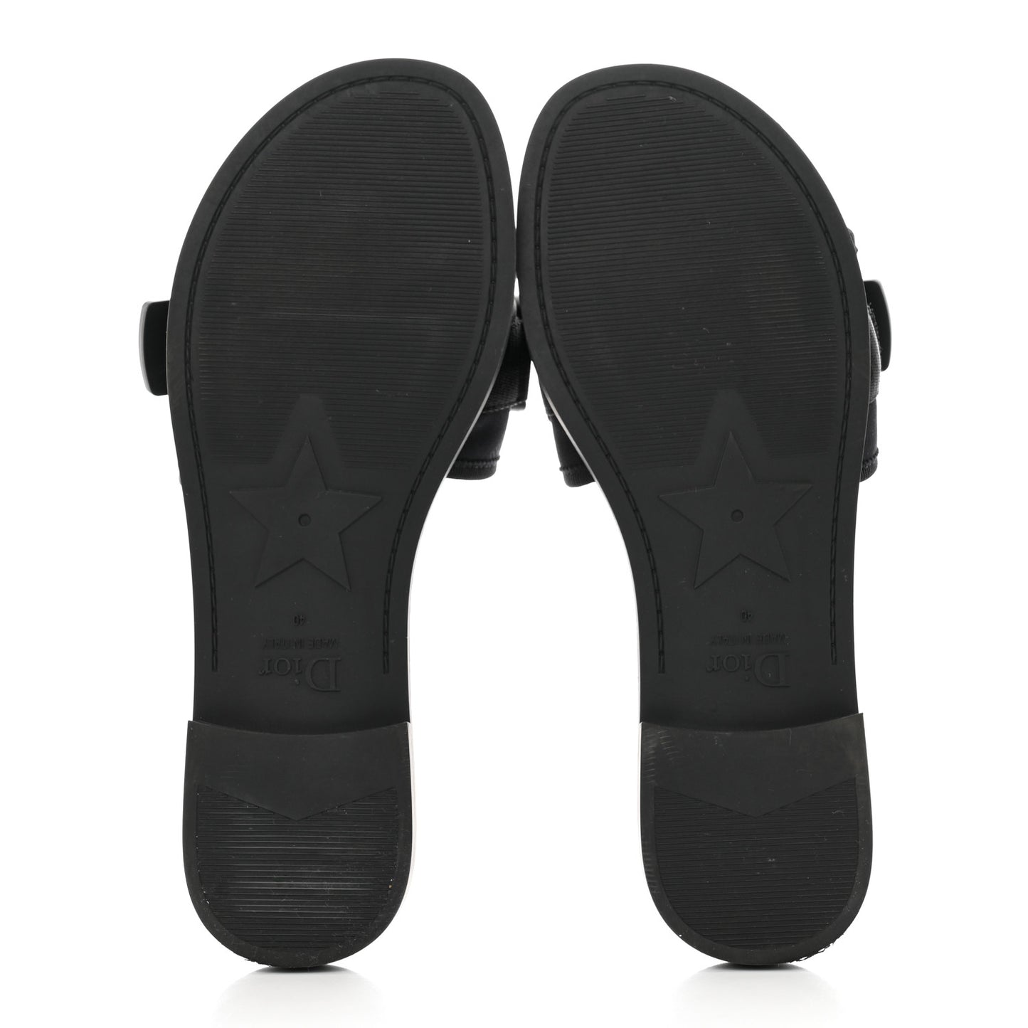 Technical Stretch Fabric Camouflage Dio(r)evolution Slide Sandals 40 Black Military