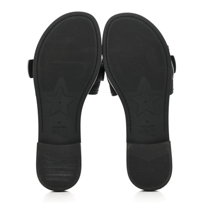Christian Dior Technical Stretch Fabric Camouflage Dio(r)evolution Slide Sandals 40 Black Military 5 of 9