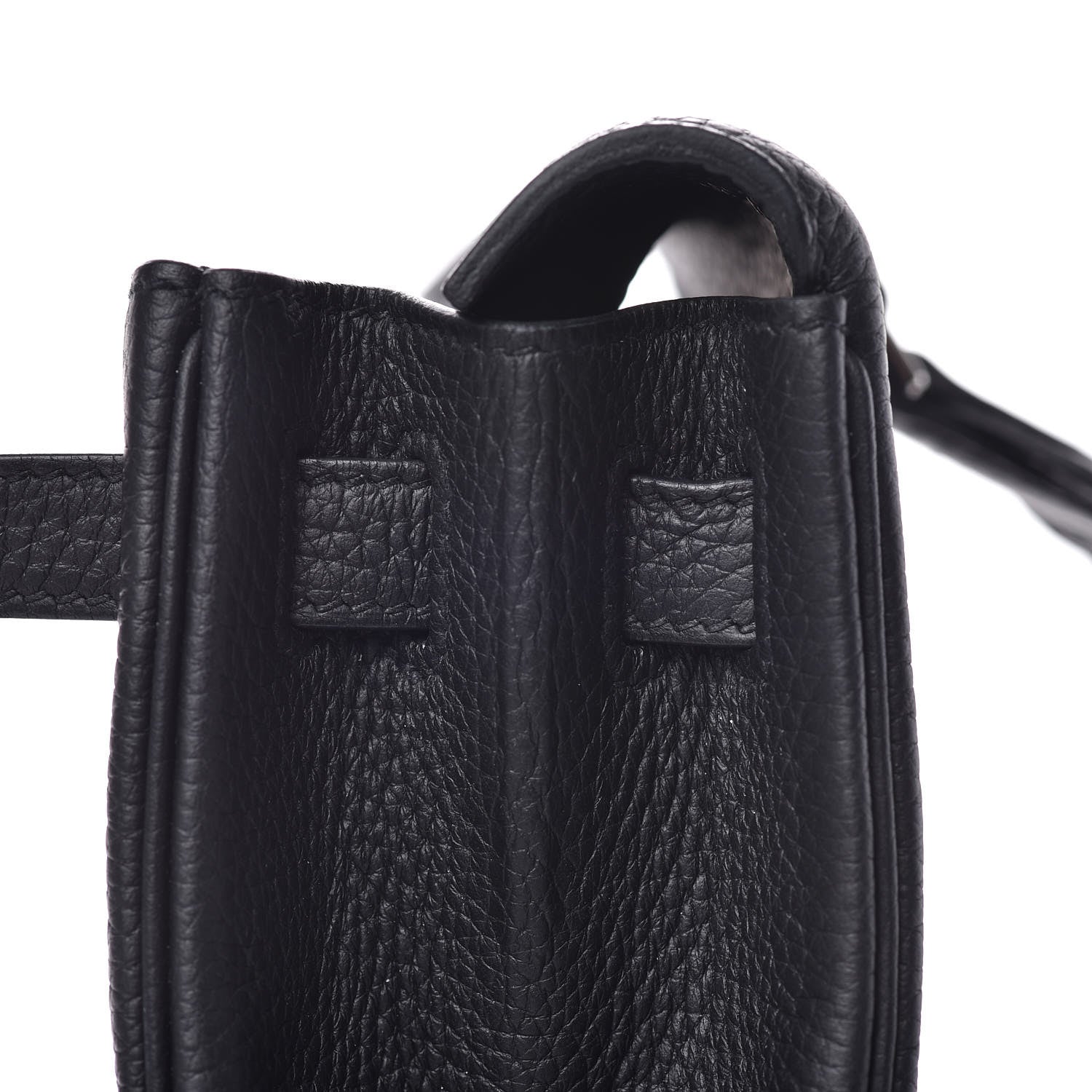 Hermes Taurillon Clemence Kelly Ado Backpack Black 18 of 25