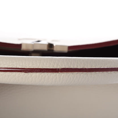 Louis Vuitton Taurillon Capucines MM Galet 12 of 13