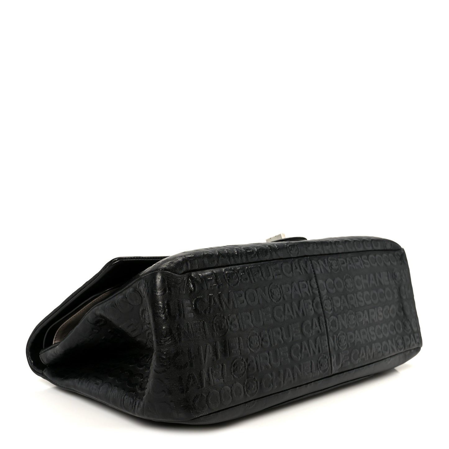 Calfskin Unlimited Jumbo Double Flap Black