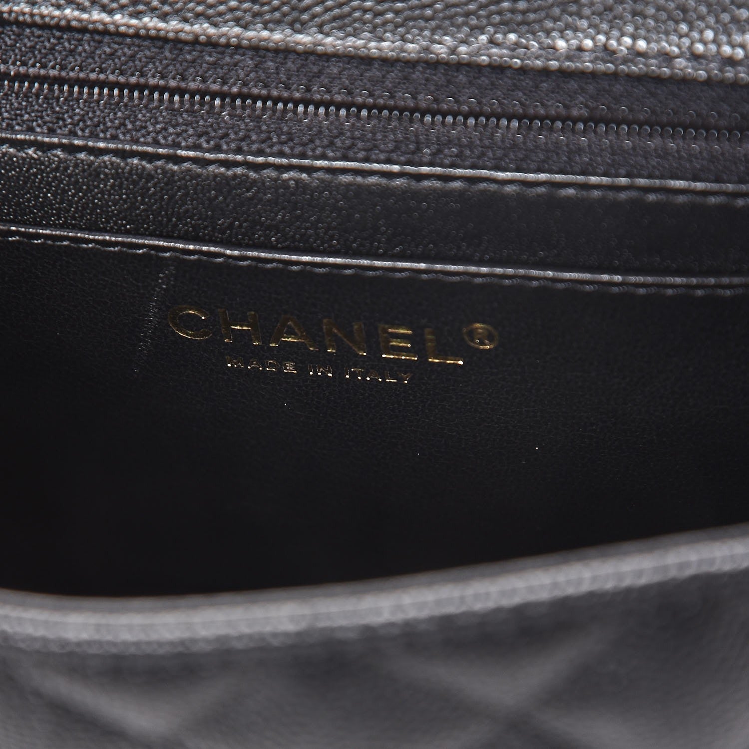 Chanel Caviar Quilted Mini Rectangular Flap Black 6 of 8