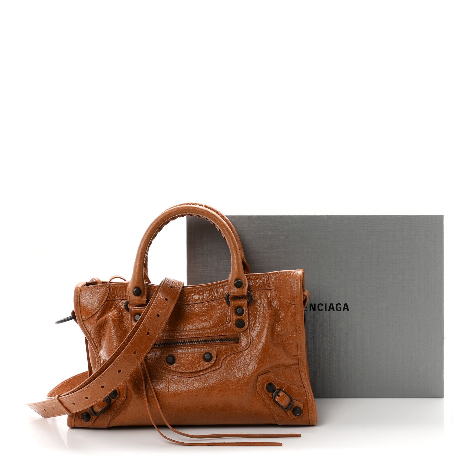 Balenciaga Agneau Arena Classic Hardware Small Le City Camel 11 of 11