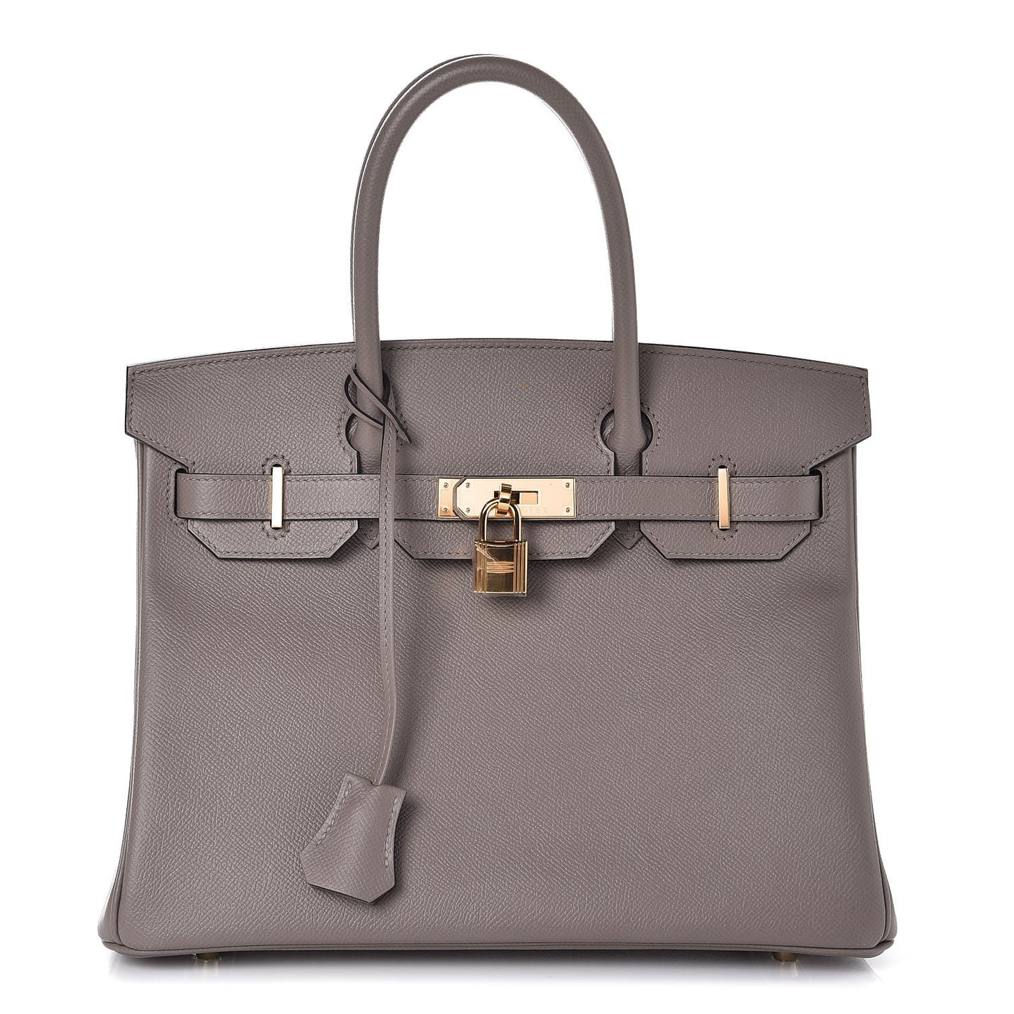 Epsom Birkin 30 Gris Asphalte