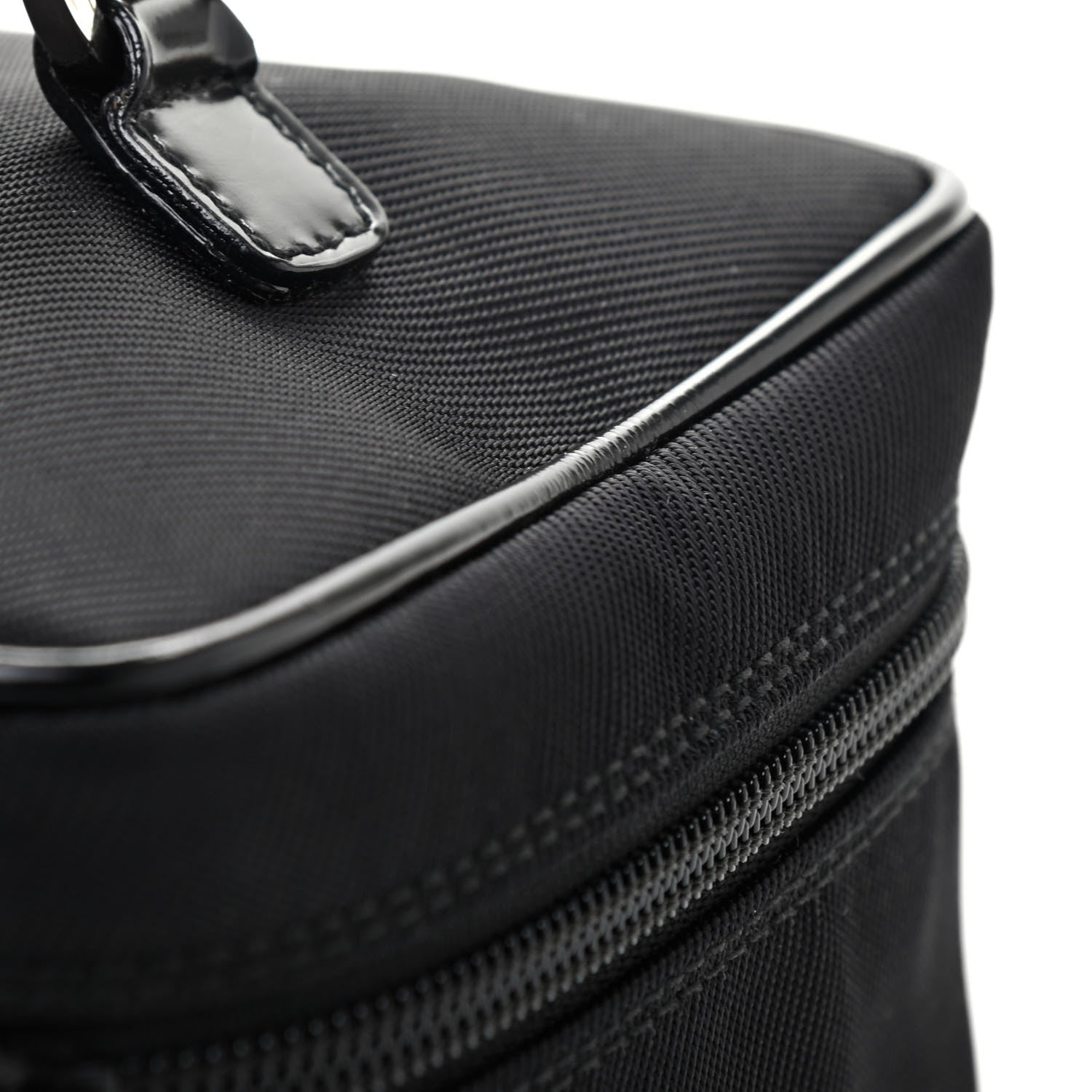 Gucci Nylon Bamboo Vanity Case Black 7 of 8