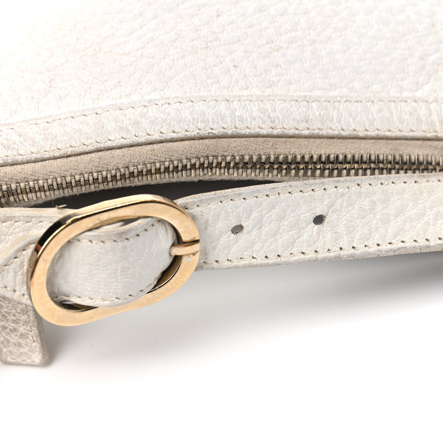 Gucci Calfskin Web Blondie Hobo White 17 of 18