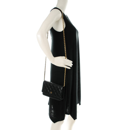 Chanel Caviar Quilted Wallet On Chain WOC Black 2 of 8