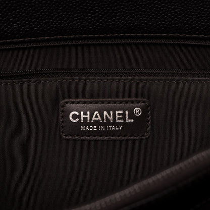 Chanel Caviar Quilted Grand Shopping Tote GST Black 6 of 16