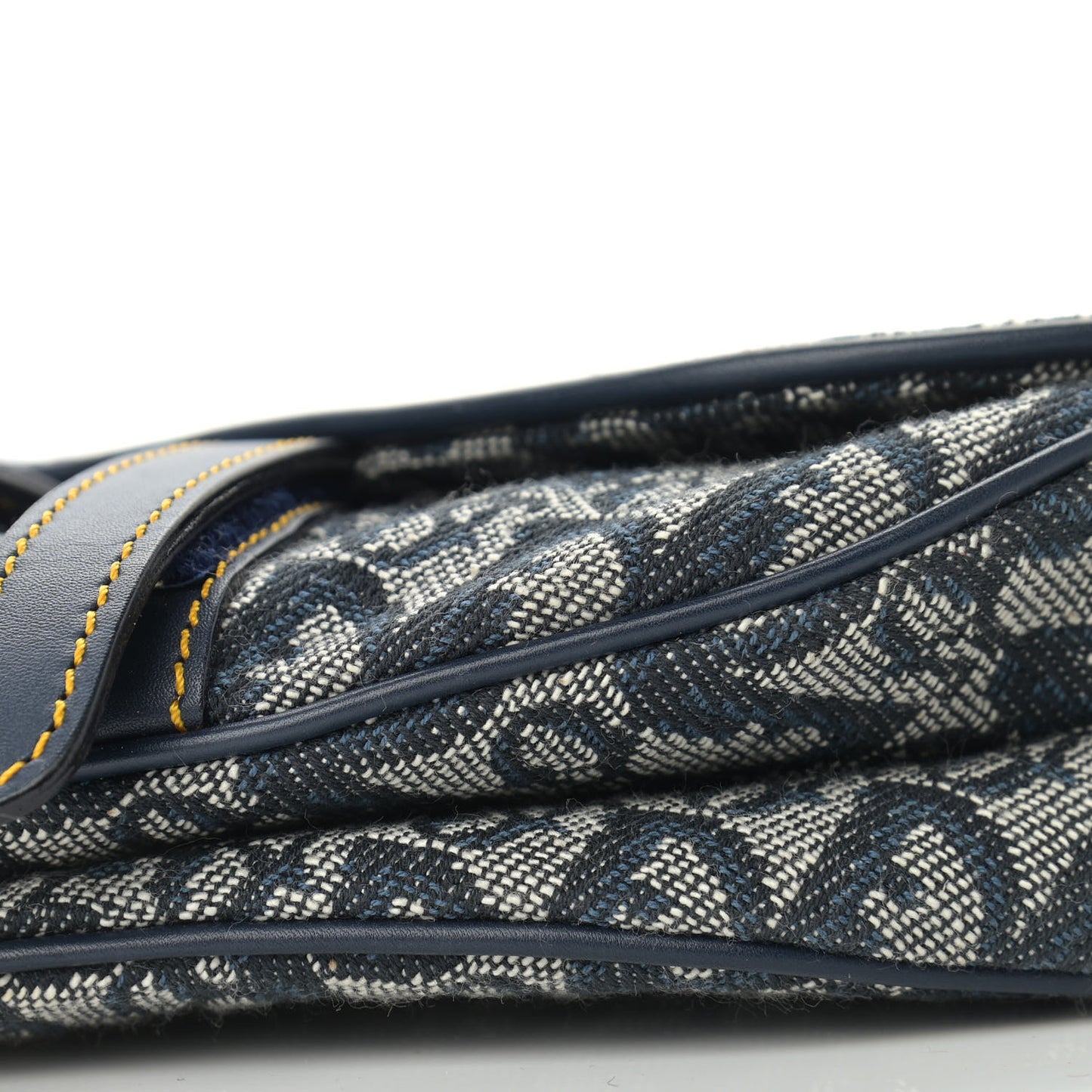 Monogram Saddle Bag Blue