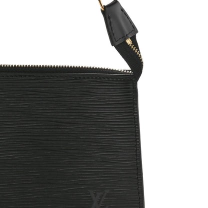 Louis Vuitton Epi Pochette Accessories 24 Black 8 of 10